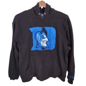 Duke Blue Devils Full Zip Hoodie Heavyweight Oversized Champs Sports Men Size XL